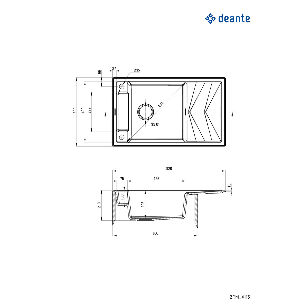 Deante Magnetic Zrm G113