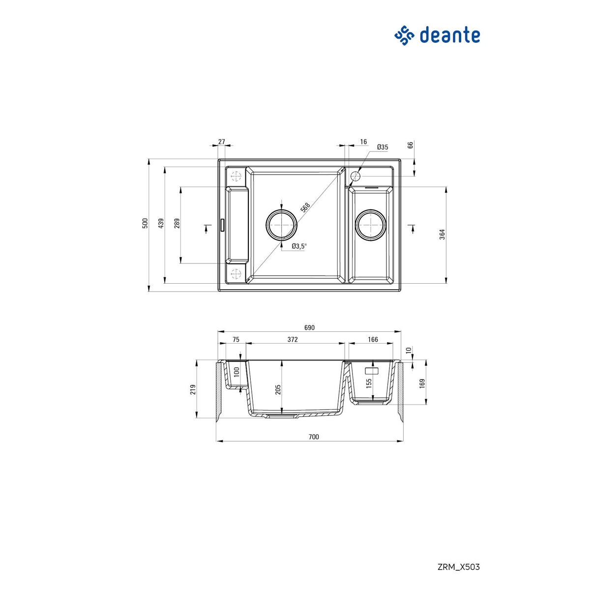 Deante Magnetic Zrm G503 Deante Magnetic Zrm G503