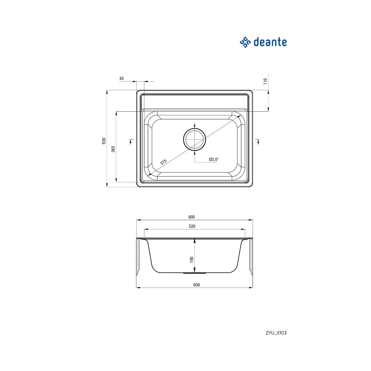 Deante Soul 60/Ix - Zyu 0103