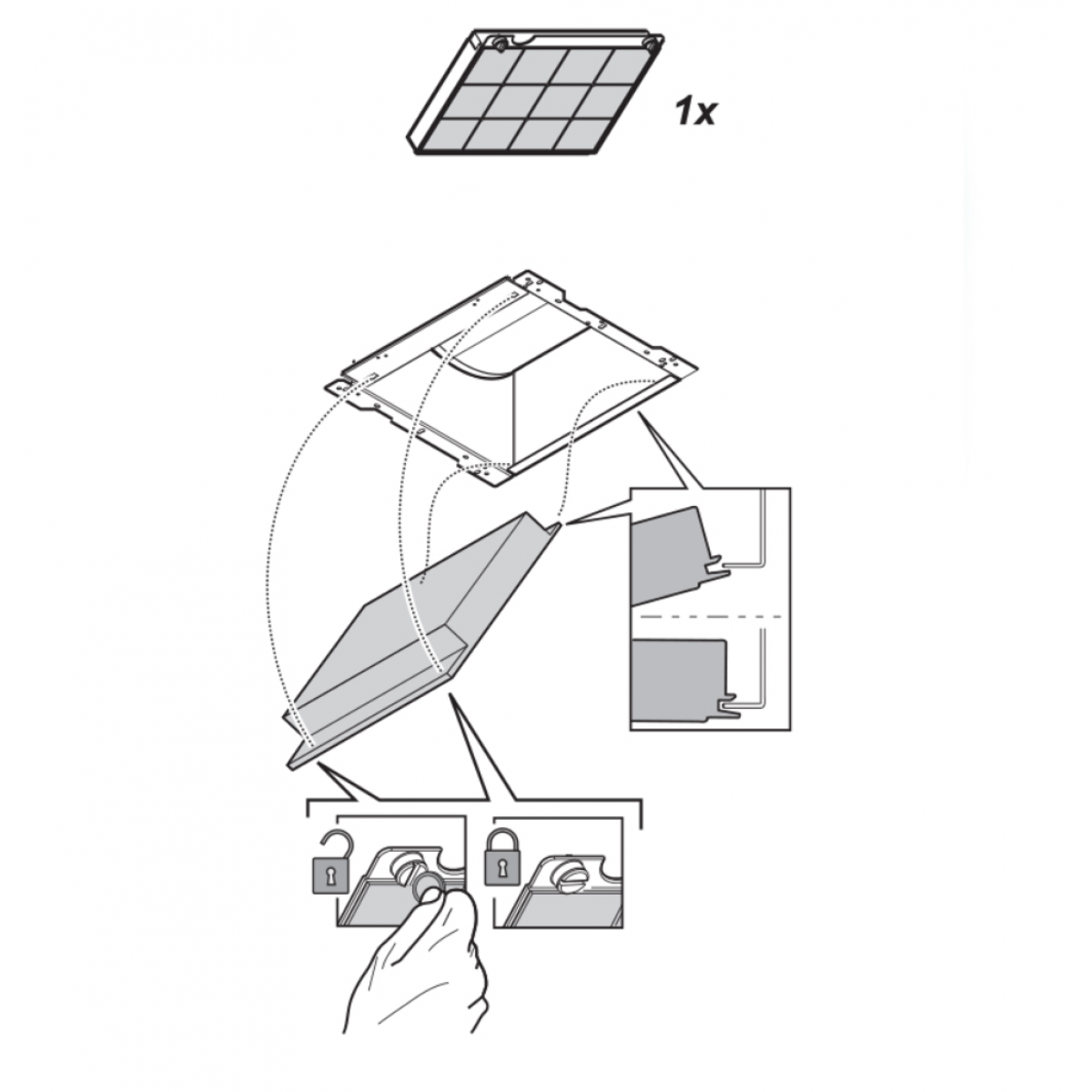 Elica Filter Za Aspirator Cfc0141529A