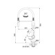 Franke Vital Semi-Pro Mat Crna Franke Vital Semi-Pro Mat Crna