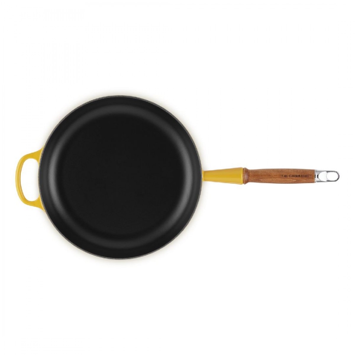 Le Creuset Tiganj Od Livenog Gvožđa Sa Drvenom Drškom, Nectar, 28 Cm, 2.6 L