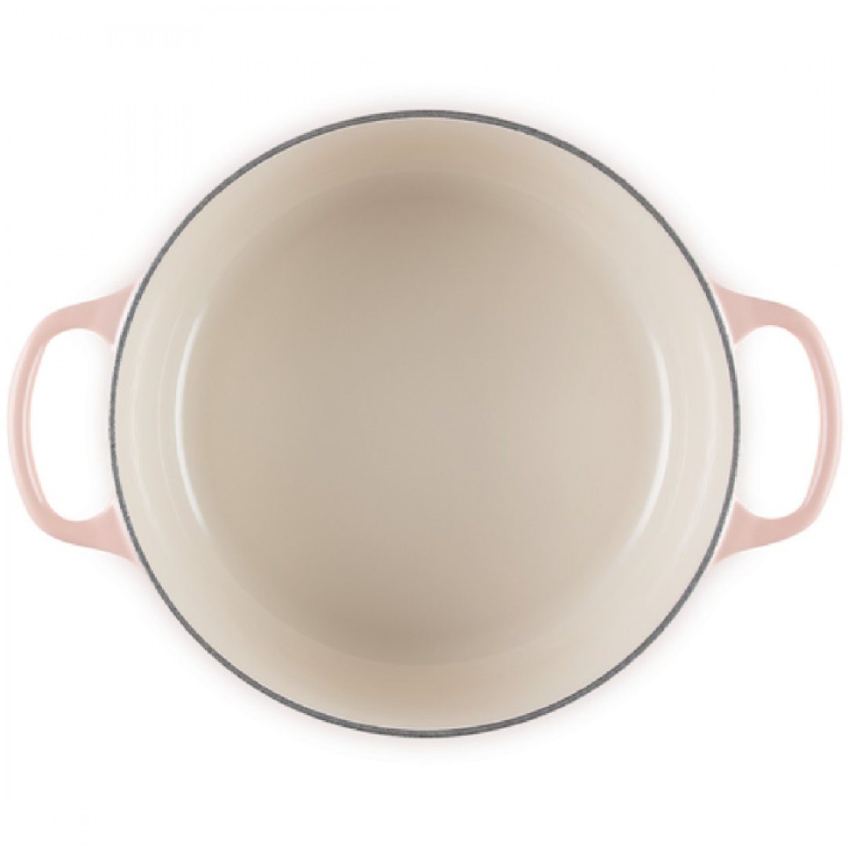 Le Creuset  okrugla kaserola od livenog gvožđa  sa dugmetom u boji zlata, 24 cm, 4.2 l