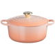 Le Creuset  okrugla kaserola od livenog gvožđa  sa dugmetom u boji zlata, 24 cm, 4.2 l Le Creuset  okrugla kaserola od livenog gvožđa  sa dugmetom u boji zlata, 24 cm, 4.2 l