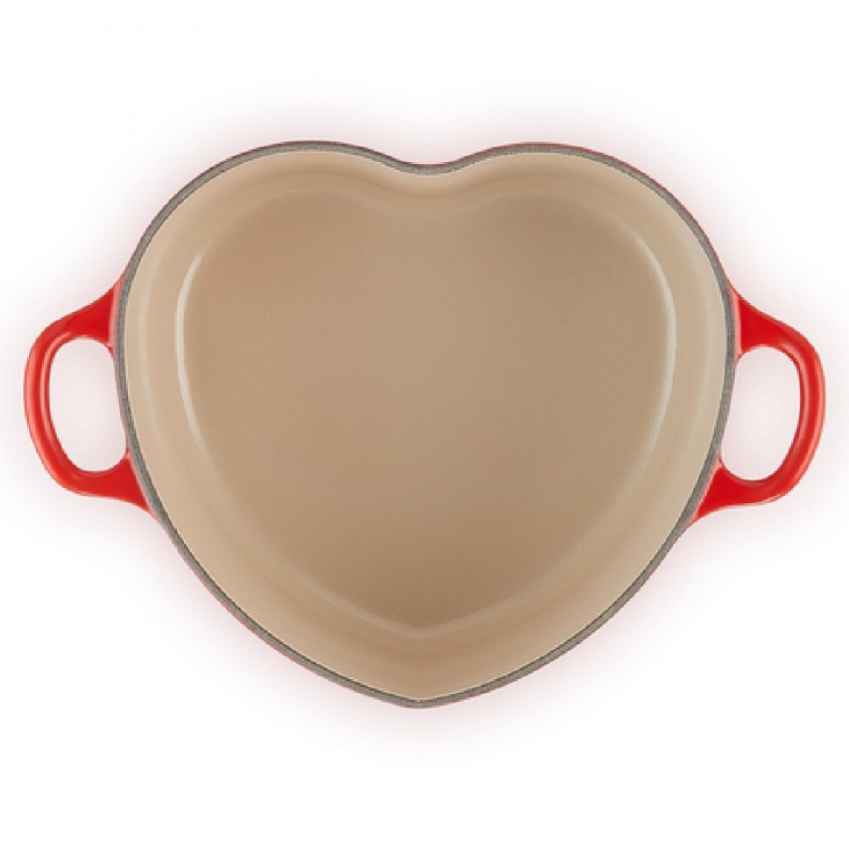 Le Creuset srce kaserola od livenog gvožđa, 20 cm, 1.9 l, Cerise Le Creuset srce kaserola od livenog gvožđa, 20 cm, 1.9 l, Cerise