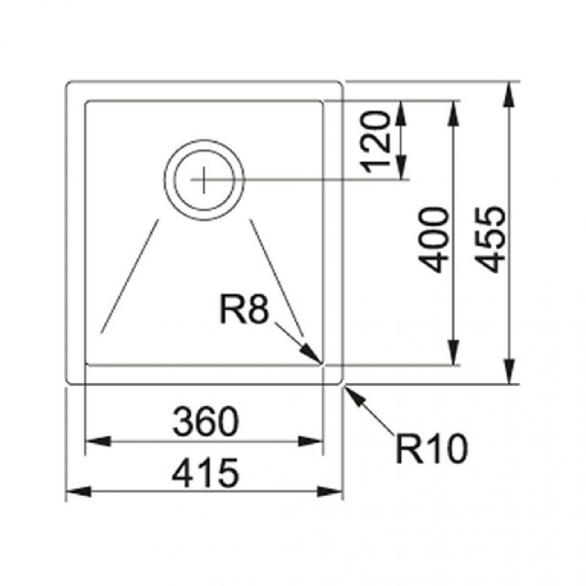 Franke Planar Pex 210-42 Tl Inox Franke Planar Pex 210-42 Tl Inox