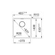 Franke Maris 2.0 Black Collection Mrg 210/110-37 A Crna