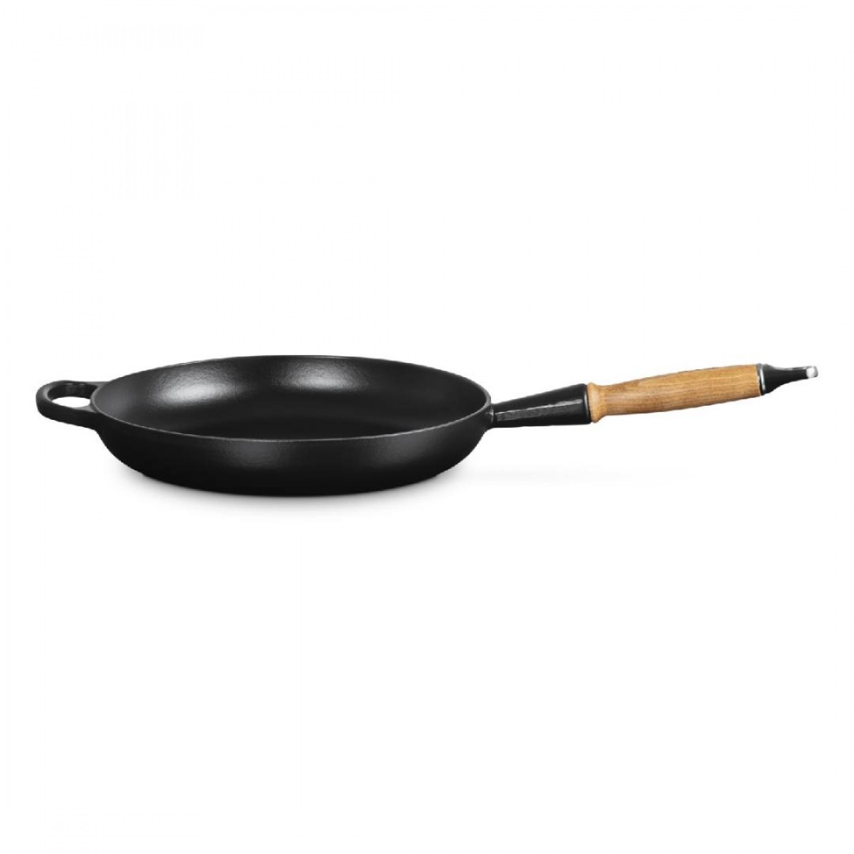 Le Creuset Tiganj Od Livenog Gvožđa Sa Drvenom Drškom,28 Cm, 2.6 L