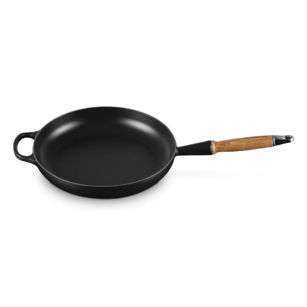 Le Creuset Tiganj Od Livenog Gvožđa Sa Drvenom Drškom,28 Cm, 2.6 L