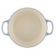 Le Creuset Okrugla Kaserola Od Livenog Gvožđa Sa Dugmetom U Boji Zlata, 28 Cm, 6.7 L Le Creuset Okrugla Kaserola Od Livenog Gvožđa Sa Dugmetom U Boji Zlata, 28 Cm, 6.7 L