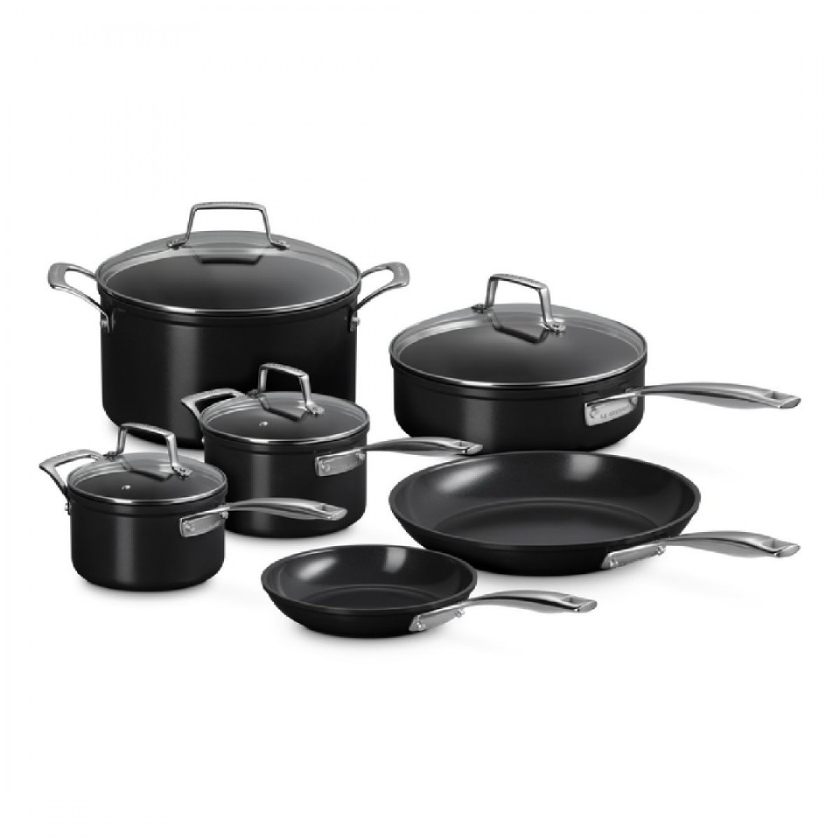 Le Creuset set za kuvanje od 6 delova sa keramičkim premazom  Le Creuset set za kuvanje od 6 delova sa keramičkim premazom