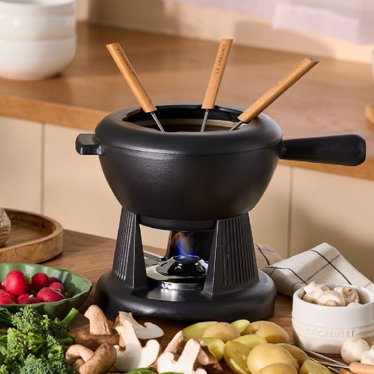 Le Creuset Set Za Fondu Od Livenog Gvoždja