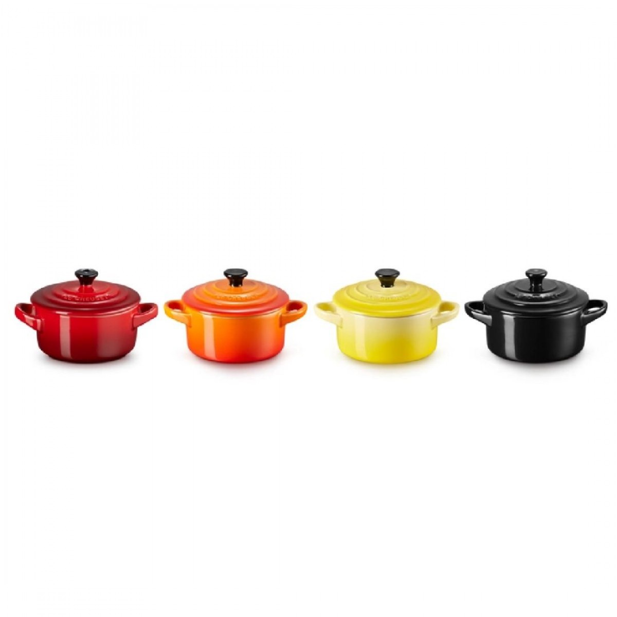 Le Creuset Set Od 4 Male Keramičke Kaserole, 10 Cm, 0.25 L Le Creuset Set Od 4 Male Keramičke Kaserole, 10 Cm, 0.25 L