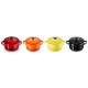 Le Creuset Set Od 4 Male Keramičke Kaserole, 10 Cm, 0.25 L Le Creuset Set Od 4 Male Keramičke Kaserole, 10 Cm, 0.25 L