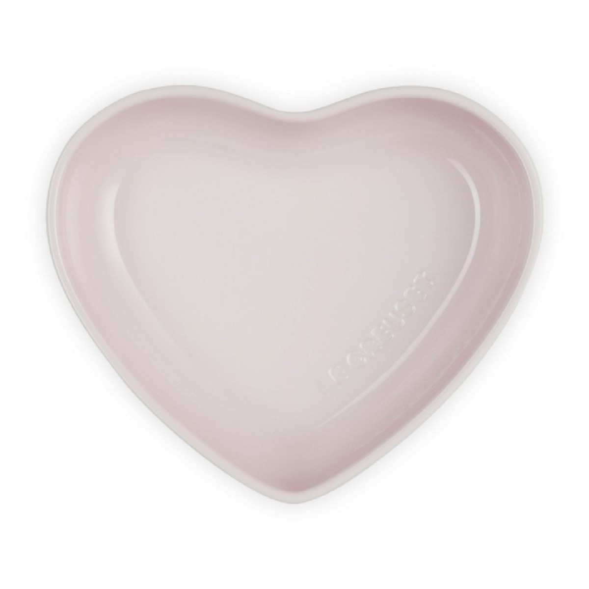 Le Creuset Keramički Duboki Tanjir Srce, 20 Cm, Shell Pink
