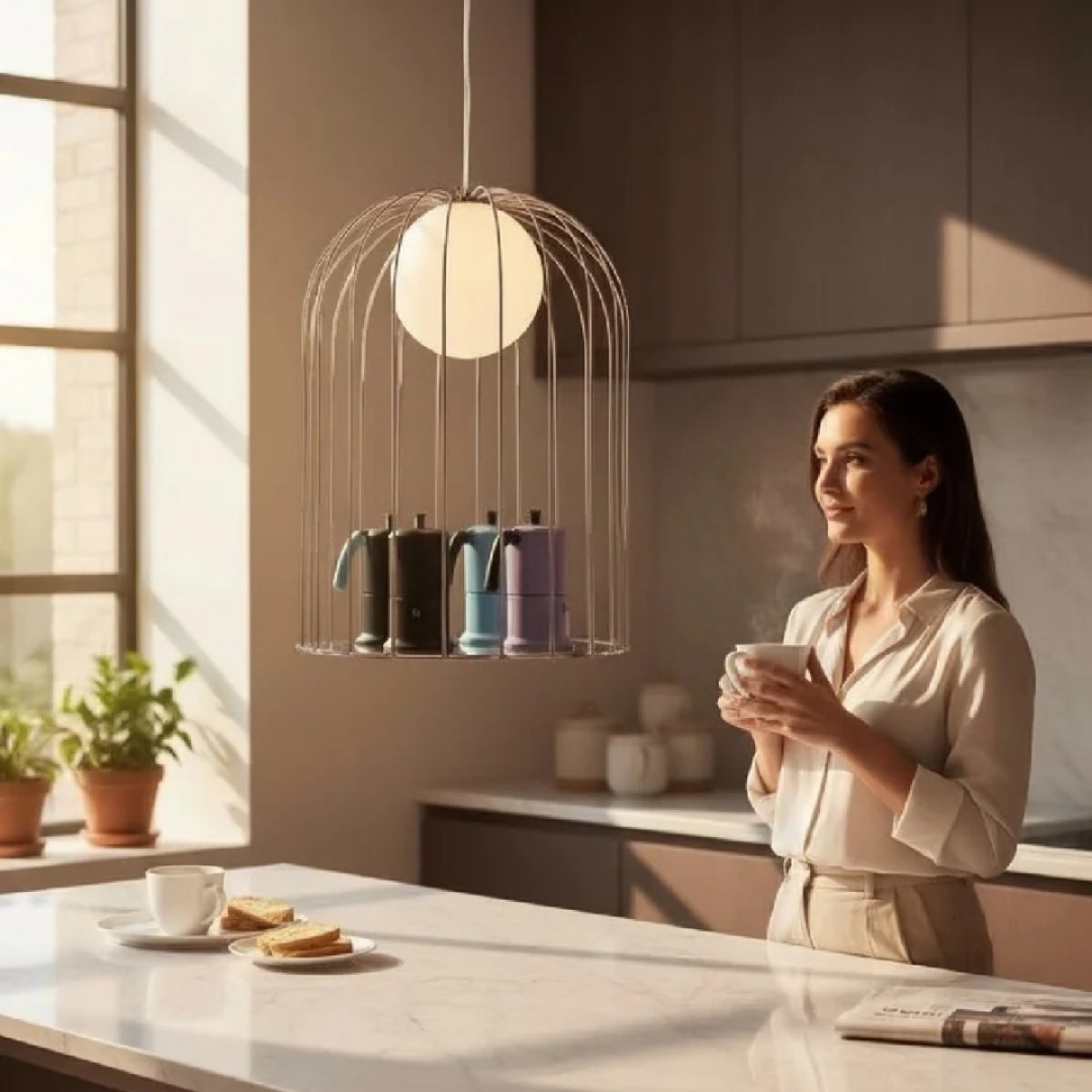Angelina Ang1Ind13 Moka Pot 1 Šoljica,Indukcija , Boja Senf Angelina Ang1Ind13 Moka Pot 1 Šoljica,Indukcija , Boja Senf