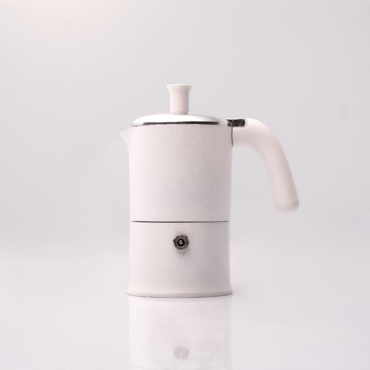 Angelina Ang302 Moka Pot 3 Šoljice,Gas , Boja Bela Angelina Ang302 Moka Pot 3 Šoljice,Gas , Boja Bela