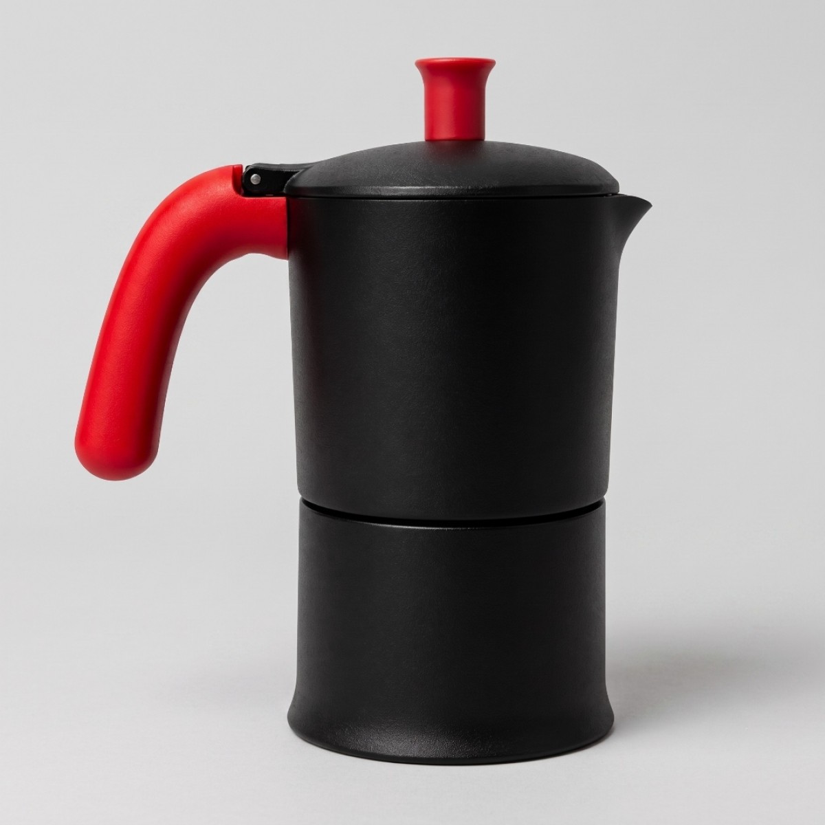 Angelina Ang303 Moka Pot 3 Šoljice,Gas , Boja Crna