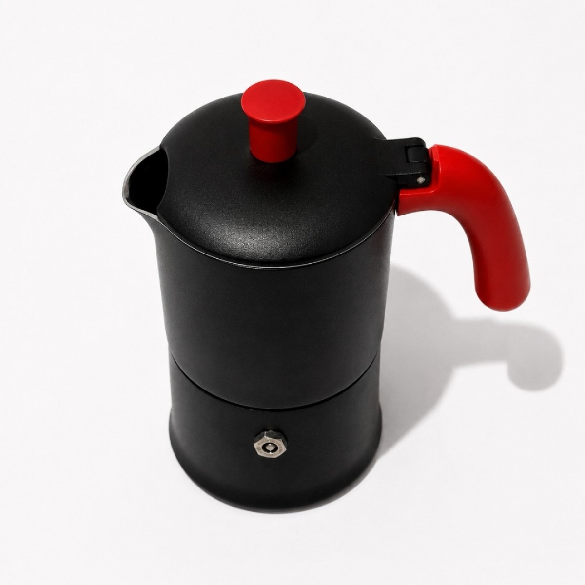 Angelina Ang303 Moka Pot 3 Šoljice,Gas , Boja Crna Angelina Ang303 Moka Pot 3 Šoljice,Gas , Boja Crna