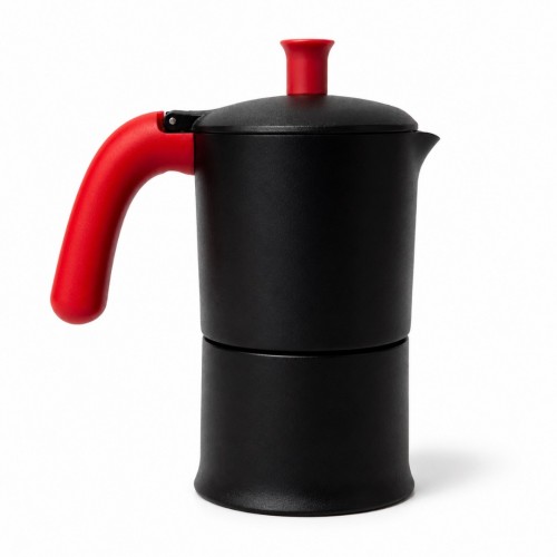 Angelina ANG303 moka pot 3 šoljice,gas , boja crna