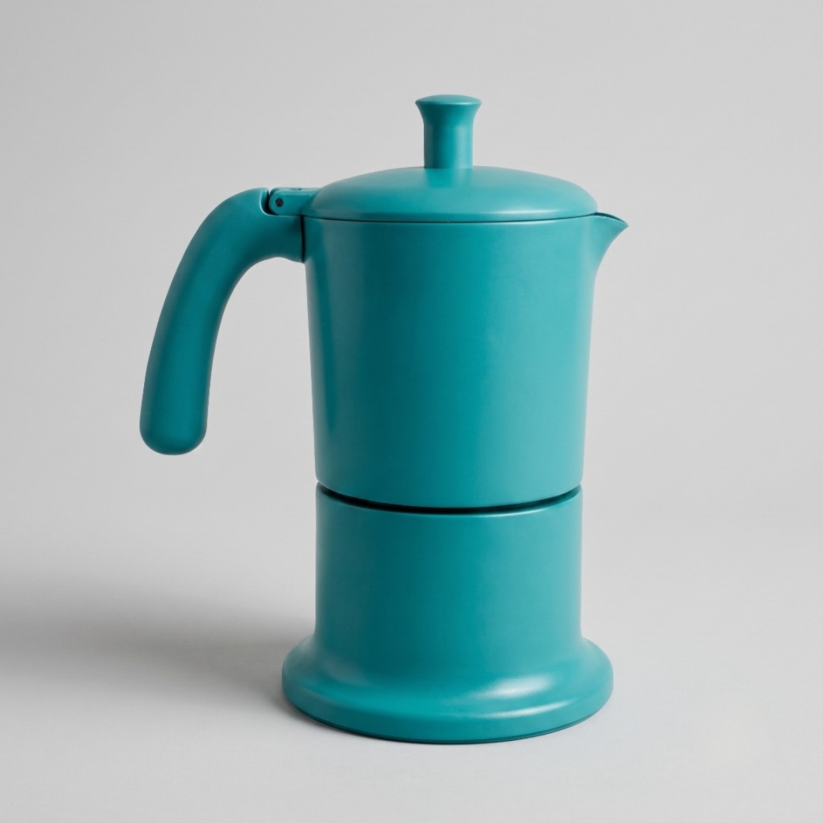 Angelina Ang3Ind01 Moka Pot 3 Šoljice,Indukcija , Boja Tirkiz Plava
