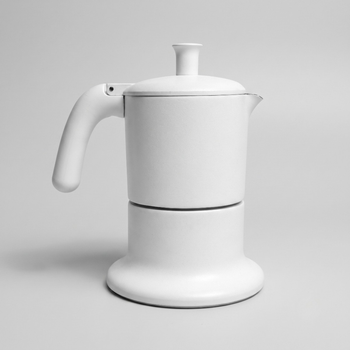 Angelina Ang3Ind02 Moka Pot 3 Šoljice,Indukcija , Boja Bela