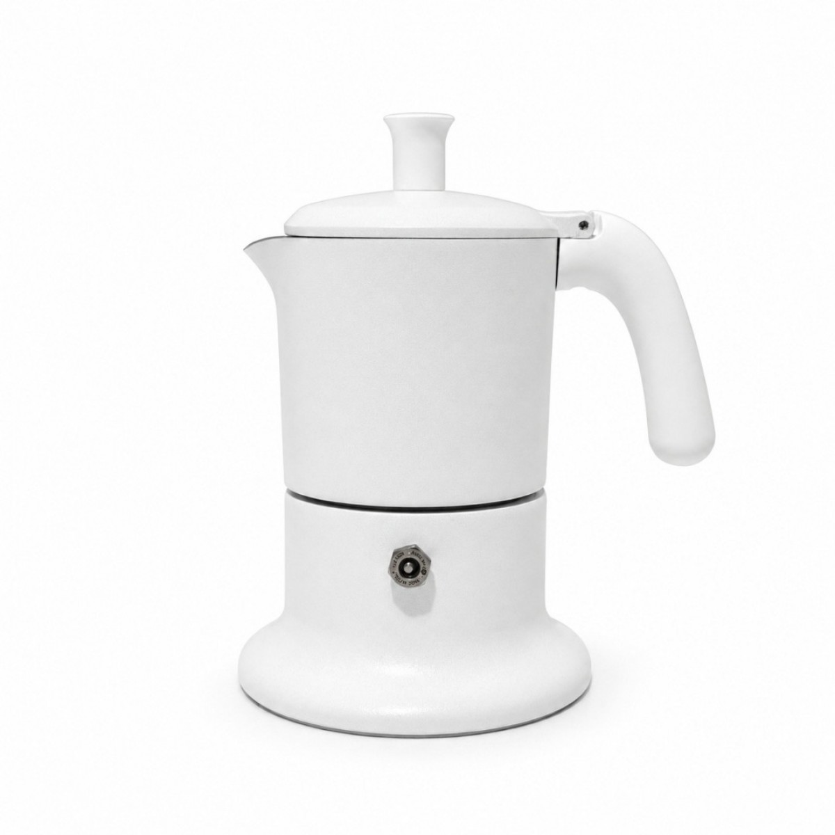 Angelina Ang3Ind02 Moka Pot 3 Šoljice,Indukcija , Boja Bela Angelina Ang3Ind02 Moka Pot 3 Šoljice,Indukcija , Boja Bela