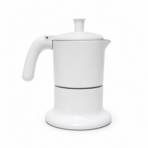Angelina ANG3IND02 moka pot 3 šoljice,indukcija , boja bela