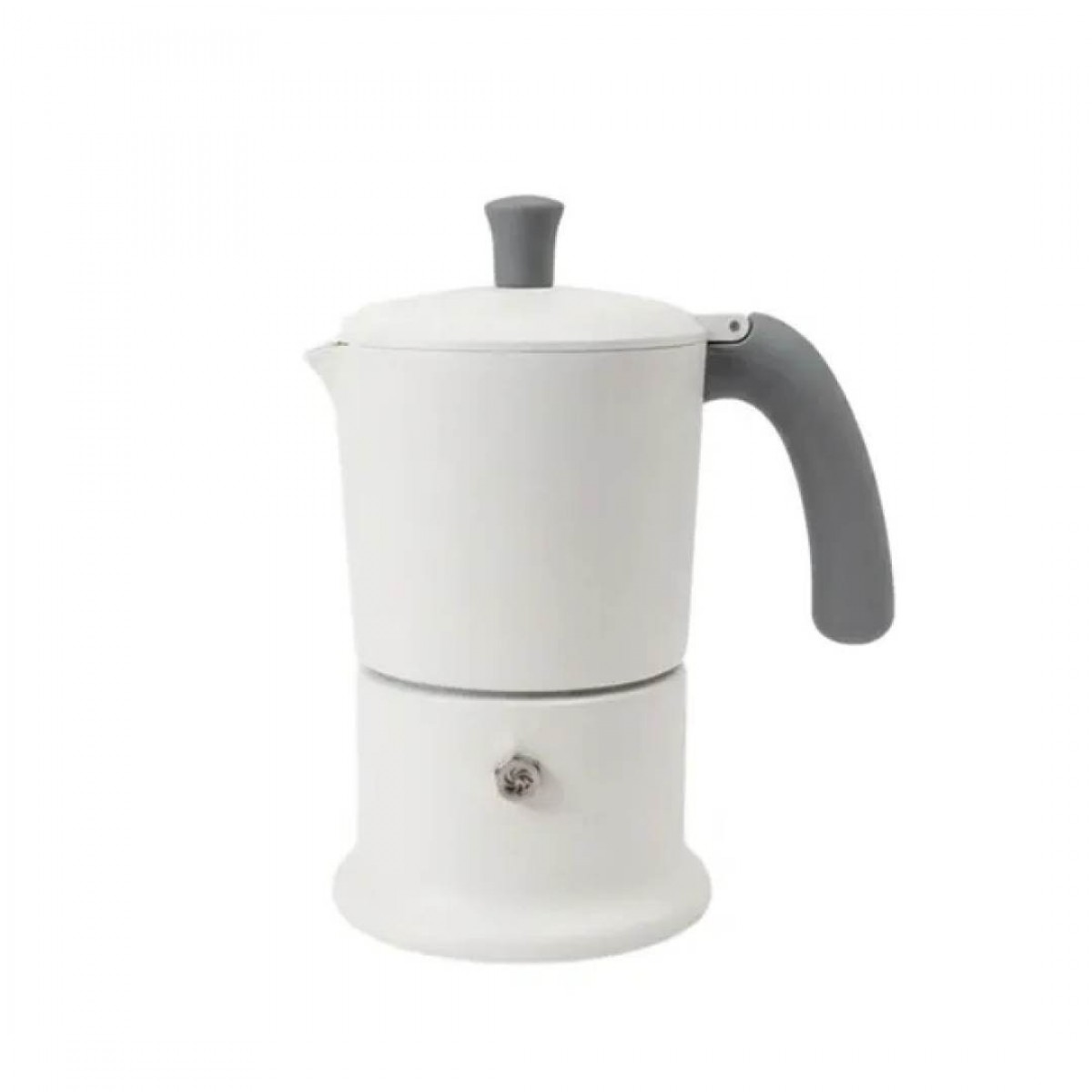Angelina Ang3Ind02 Moka Pot 3 Šoljice,Indukcija , Boja Bela Angelina Ang3Ind02 Moka Pot 3 Šoljice,Indukcija , Boja Bela