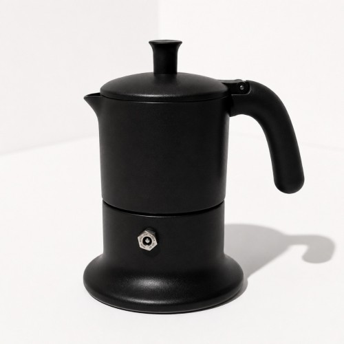 Angelina ANG3IND03 moka pot 3 šoljice,indukcija , boja crna
