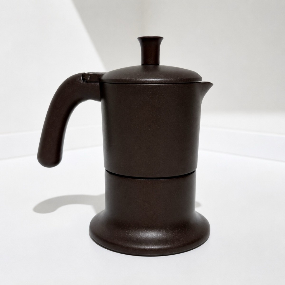Angelina Ang3Ind07 Moka Pot 3 Šoljice,Indukcija , Boja Tamno Braon