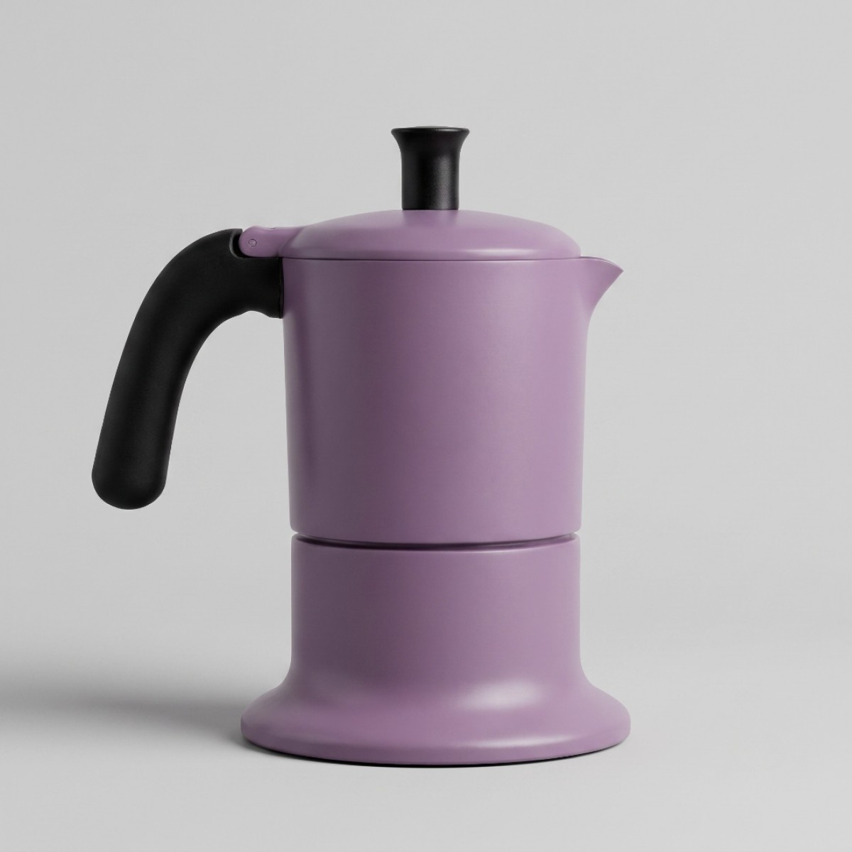 Angelina Ang3Ind08 Moka Pot 3 Šoljice,Indukcija , Boja Puder Roze