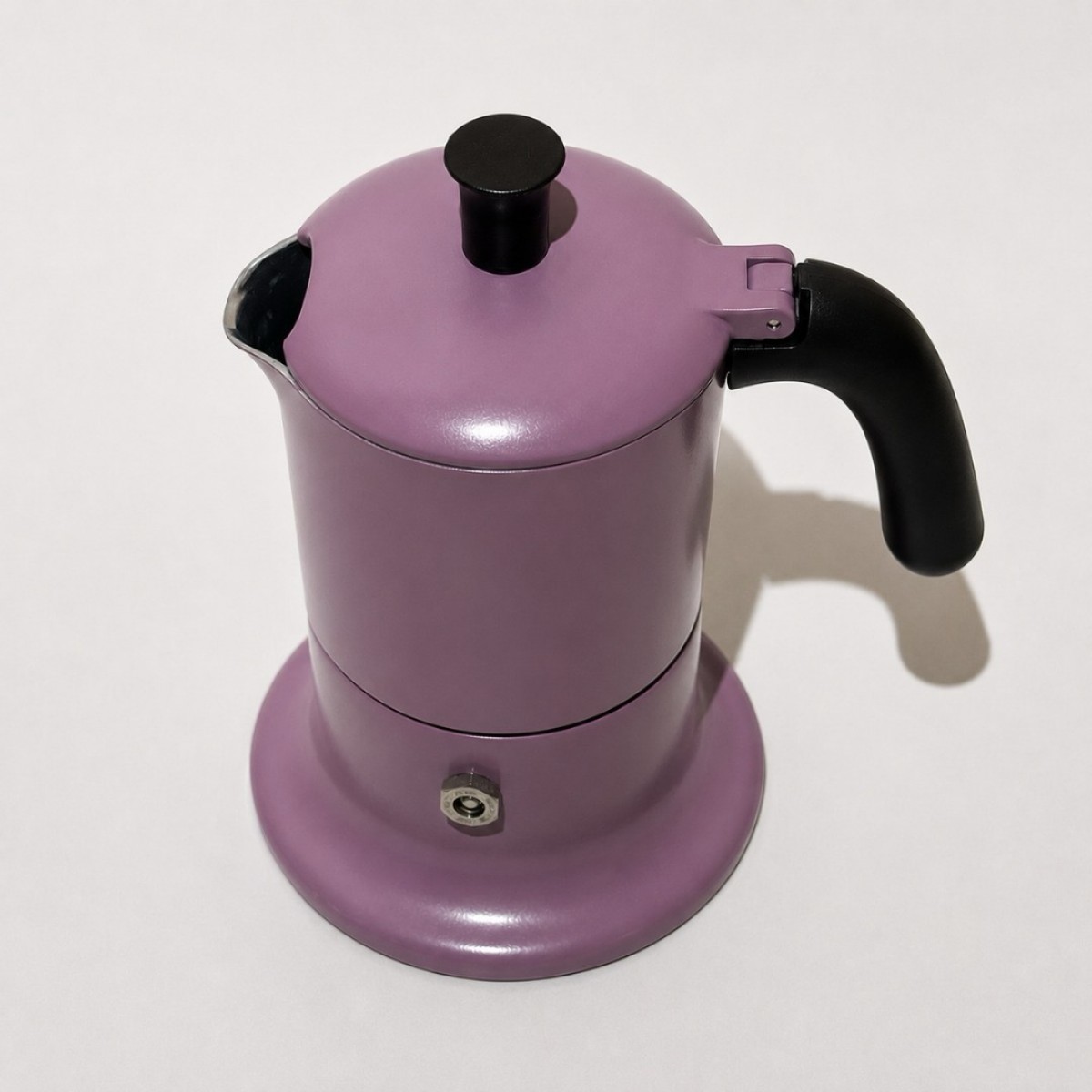 Angelina Ang3Ind08 Moka Pot 3 Šoljice,Indukcija , Boja Puder Roze
