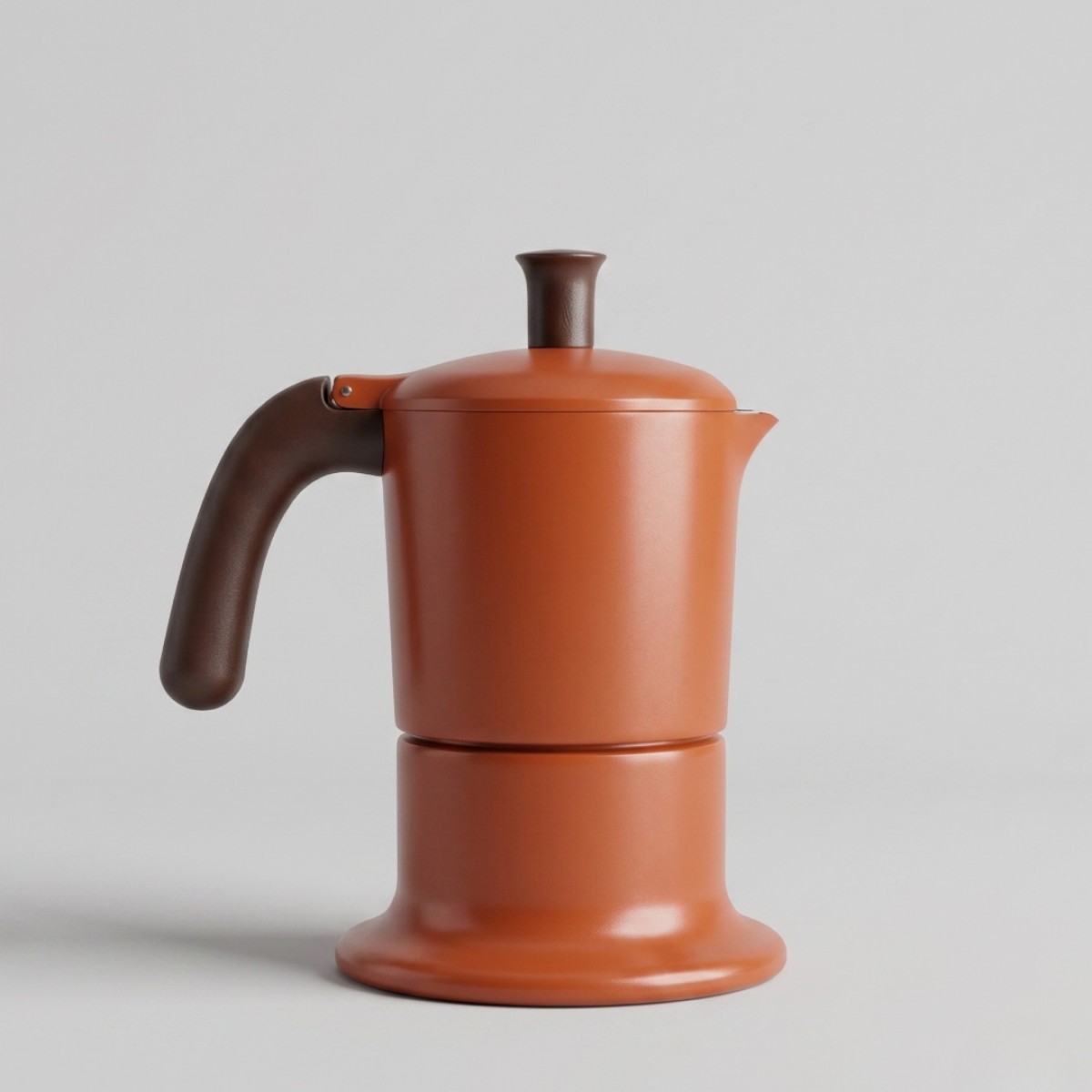 Angelina Ang3Ind11 Moka Pot 3 Šoljice,Indukcija , Boja Krem