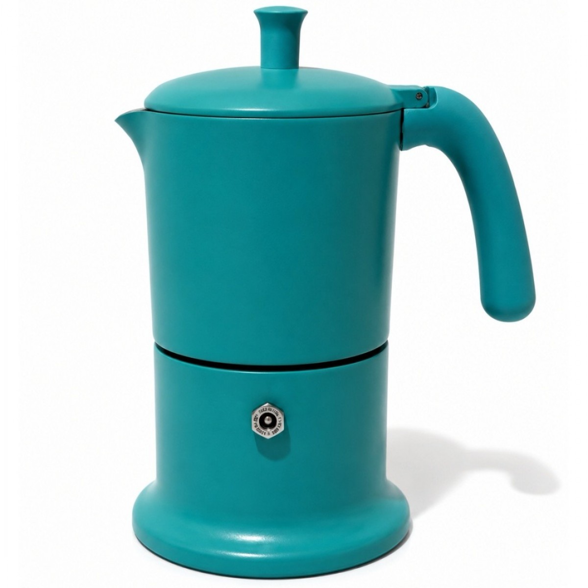 Angelina Ang6Ind01 Moka Pot 6 Šoljica,Indukcija , Boja Tirkizno Plava