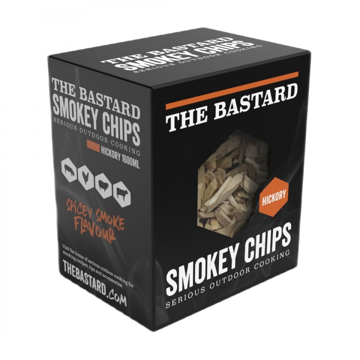 The Bastard BB301 Smoke Chips Hickory drveni čips za dimljenje