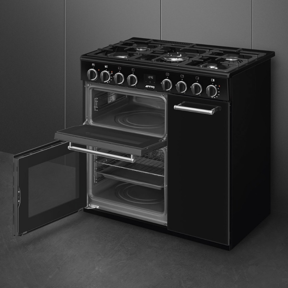 Smeg BG93GMBL šporet sa gasnom pločom za kuvanje