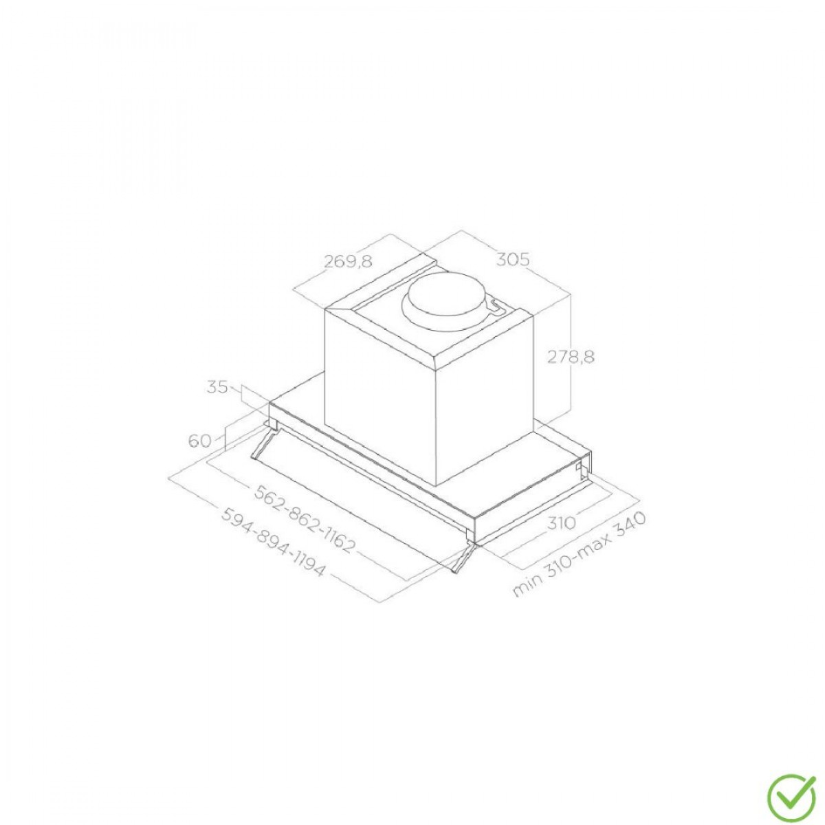 Elica Boxin Lx/Ix/A/120