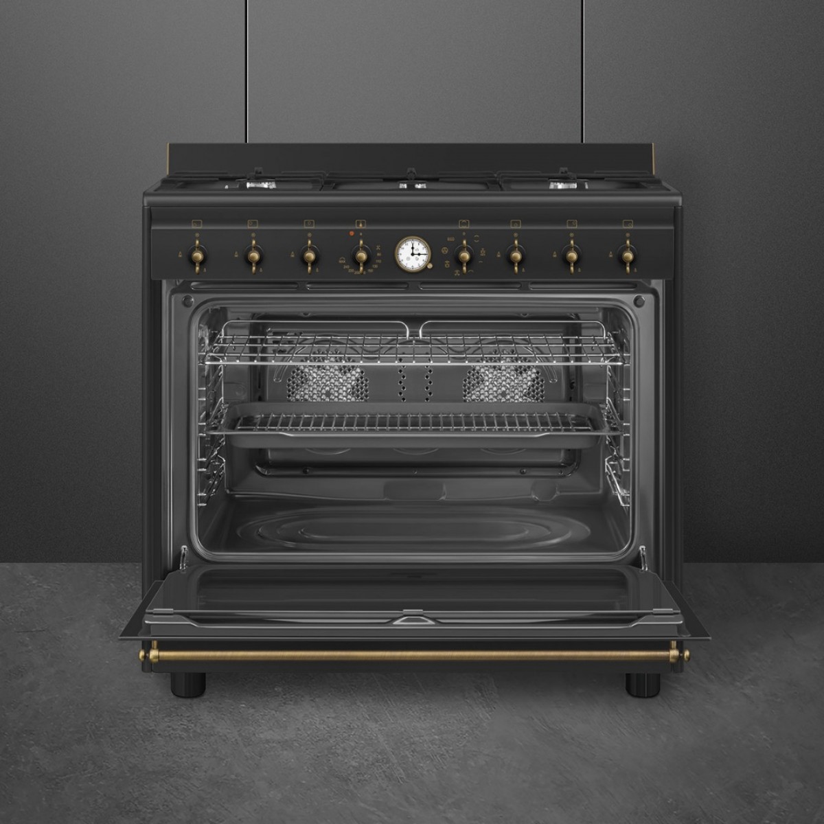 Smeg CO90GMAN2 šporet sa gasnom pločom za kuvanje