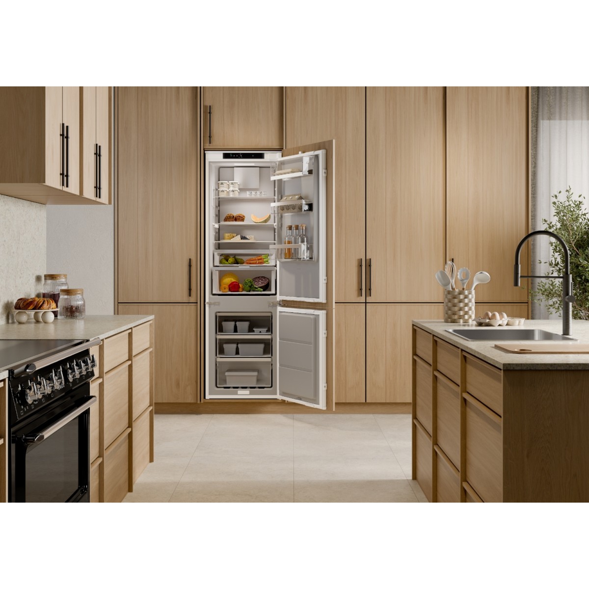 Smeg C9174TN5D1 ugradni kombinovani frižider