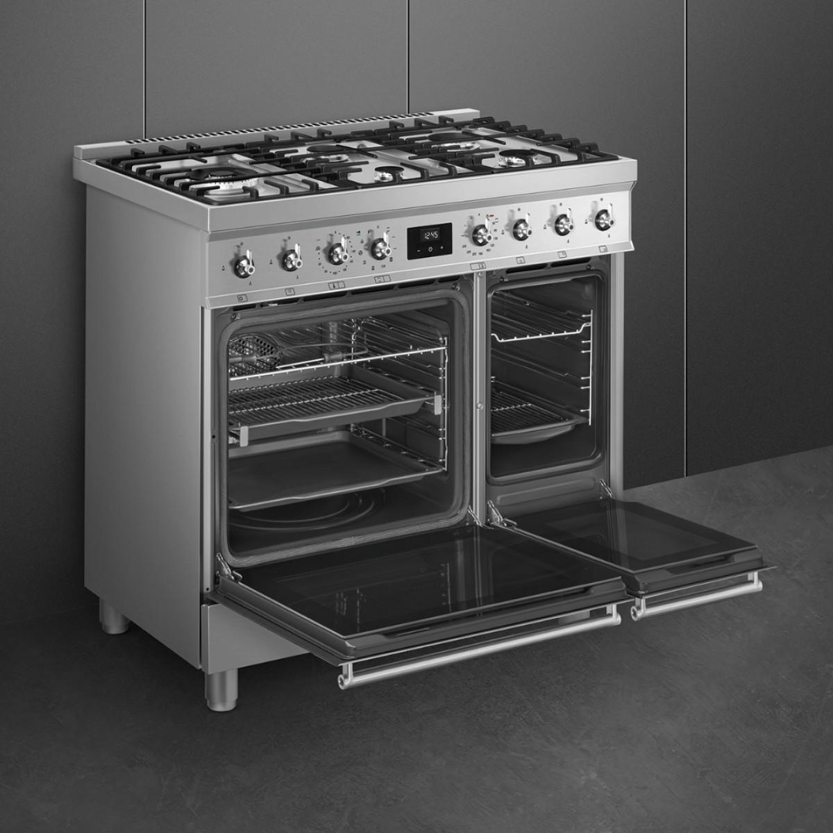 Smeg C92Gpx2 Šporet Sa Gasnom Pločom Za Kuvanje