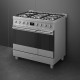 Smeg C92Gpx2 Šporet Sa Gasnom Pločom Za Kuvanje