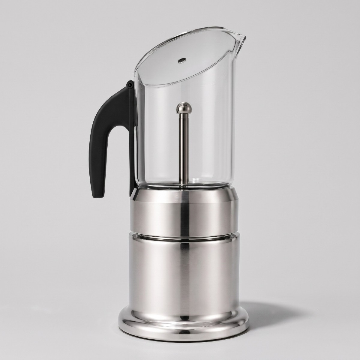 Angelina Cor300 Moka Pot 3 Šoljice,Indukcija , Staklo/Sjajna Angelina Cor300 Moka Pot 3 Šoljice,Indukcija , Staklo/Sjajna