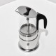 Angelina Cor300 Moka Pot 3 Šoljice,Indukcija , Staklo/Sjajna Angelina Cor300 Moka Pot 3 Šoljice,Indukcija , Staklo/Sjajna