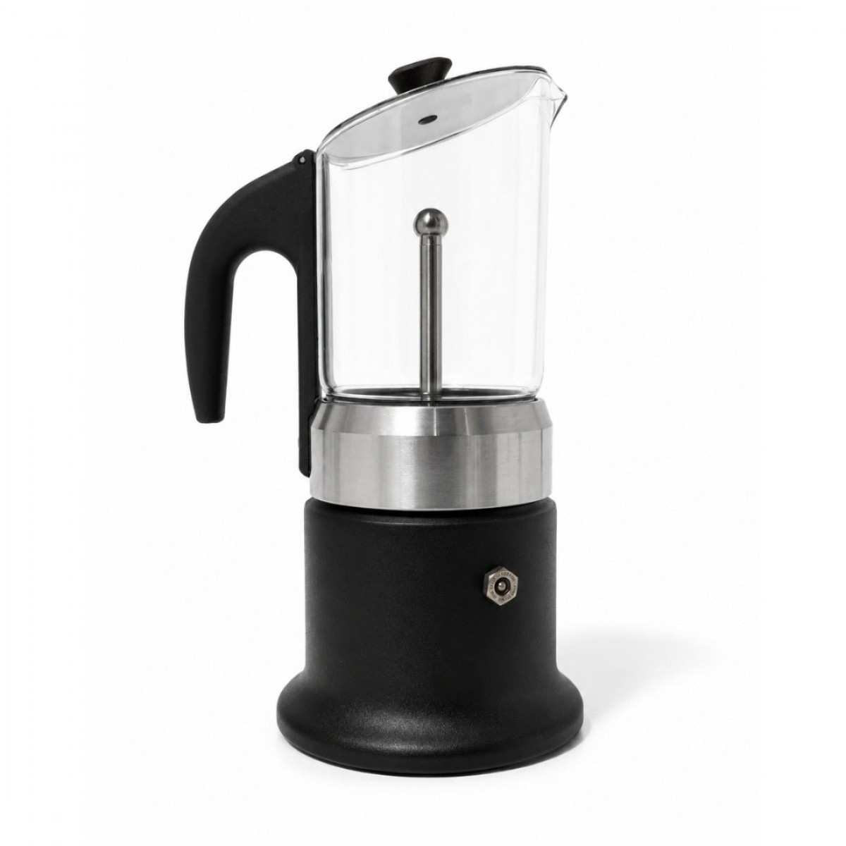 Angelina Cor600 Moka Pot 6 Šoljica,Indukcija , Staklo/Sjajna