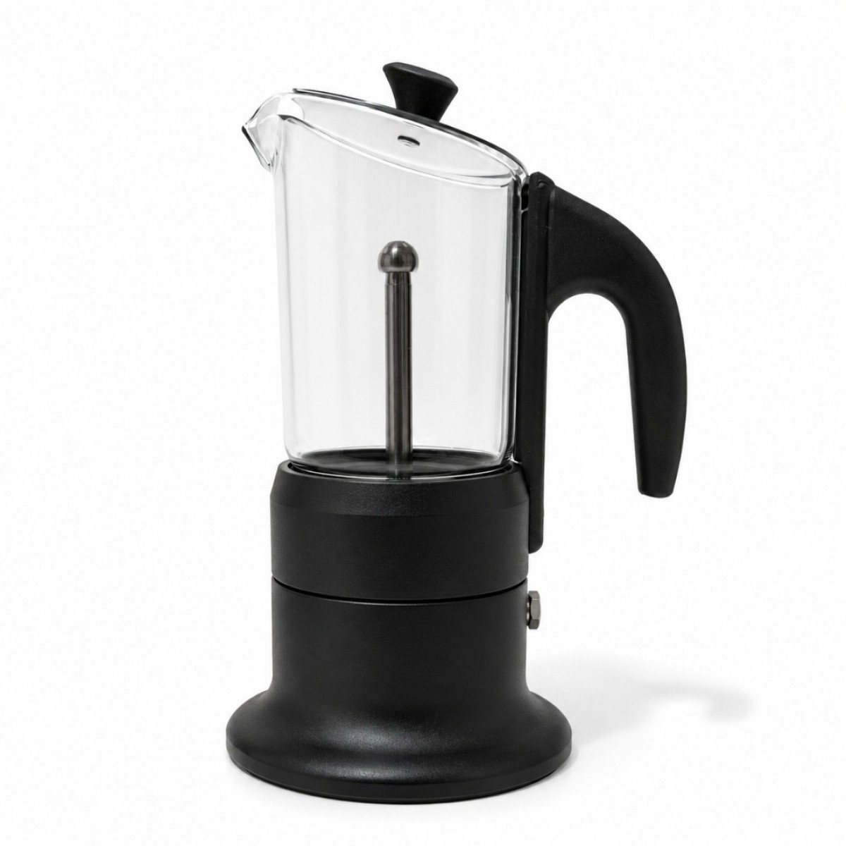 Angelina Cor603 Moka Pot 6 Šoljica,Indukcija , Staklo/Crna Angelina Cor603 Moka Pot 6 Šoljica,Indukcija , Staklo/Crna