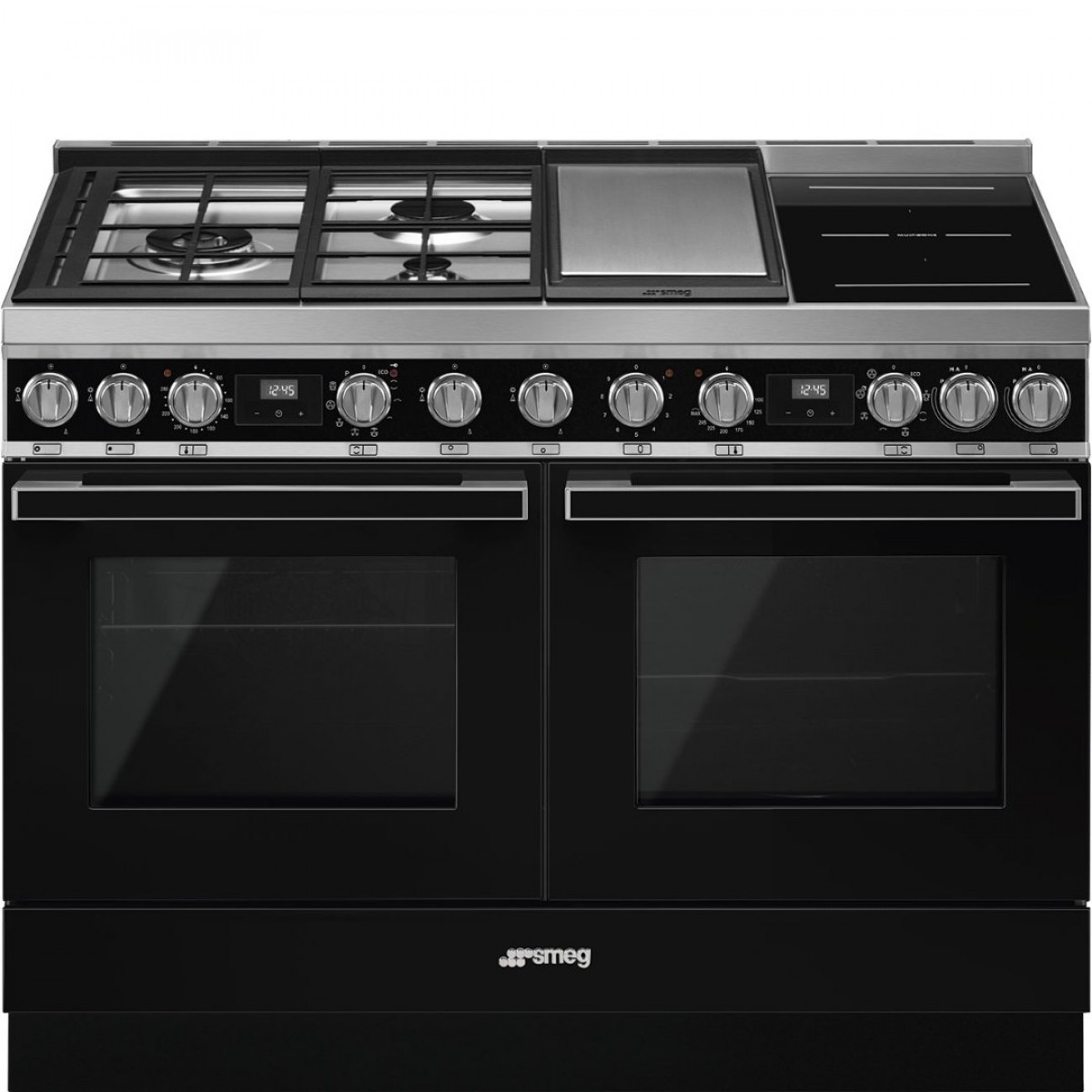 Smeg Cpf120Igmpbl Šporet Sa Kombinovanom Pločom Za Kuvanje Smeg Cpf120Igmpbl Šporet Sa Kombinovanom Pločom Za Kuvanje