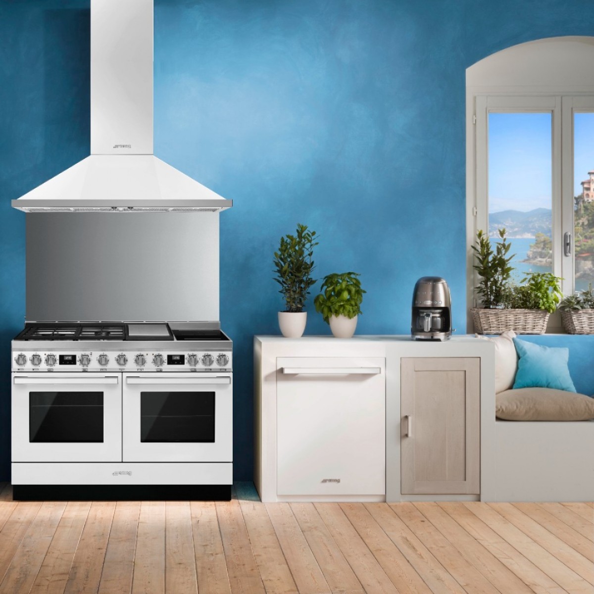 Smeg Cpf120Igmpwh Šporet Sa Kombinovanom Pločom Za Kuvanje