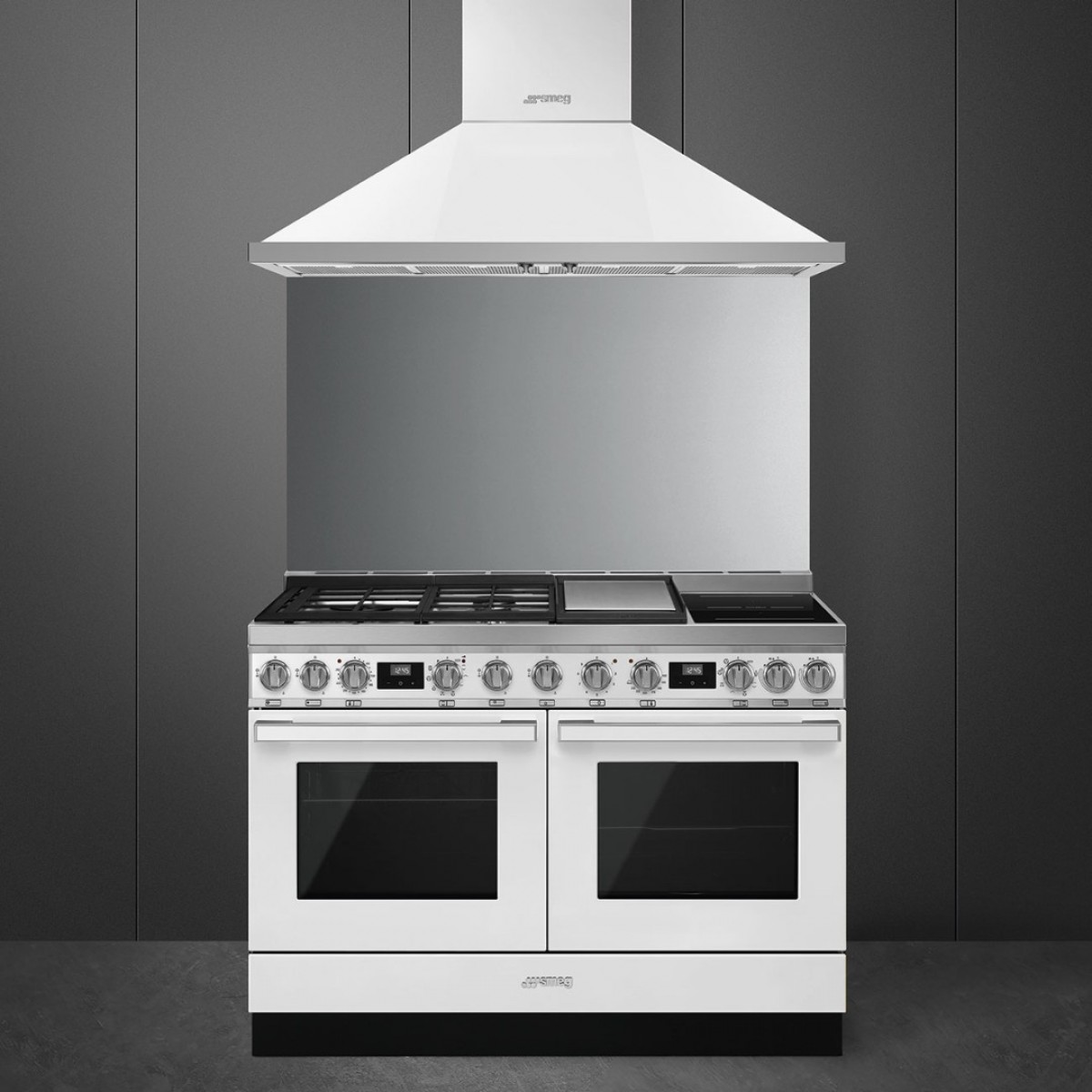 Smeg Cpf120Igmpwh Šporet Sa Kombinovanom Pločom Za Kuvanje