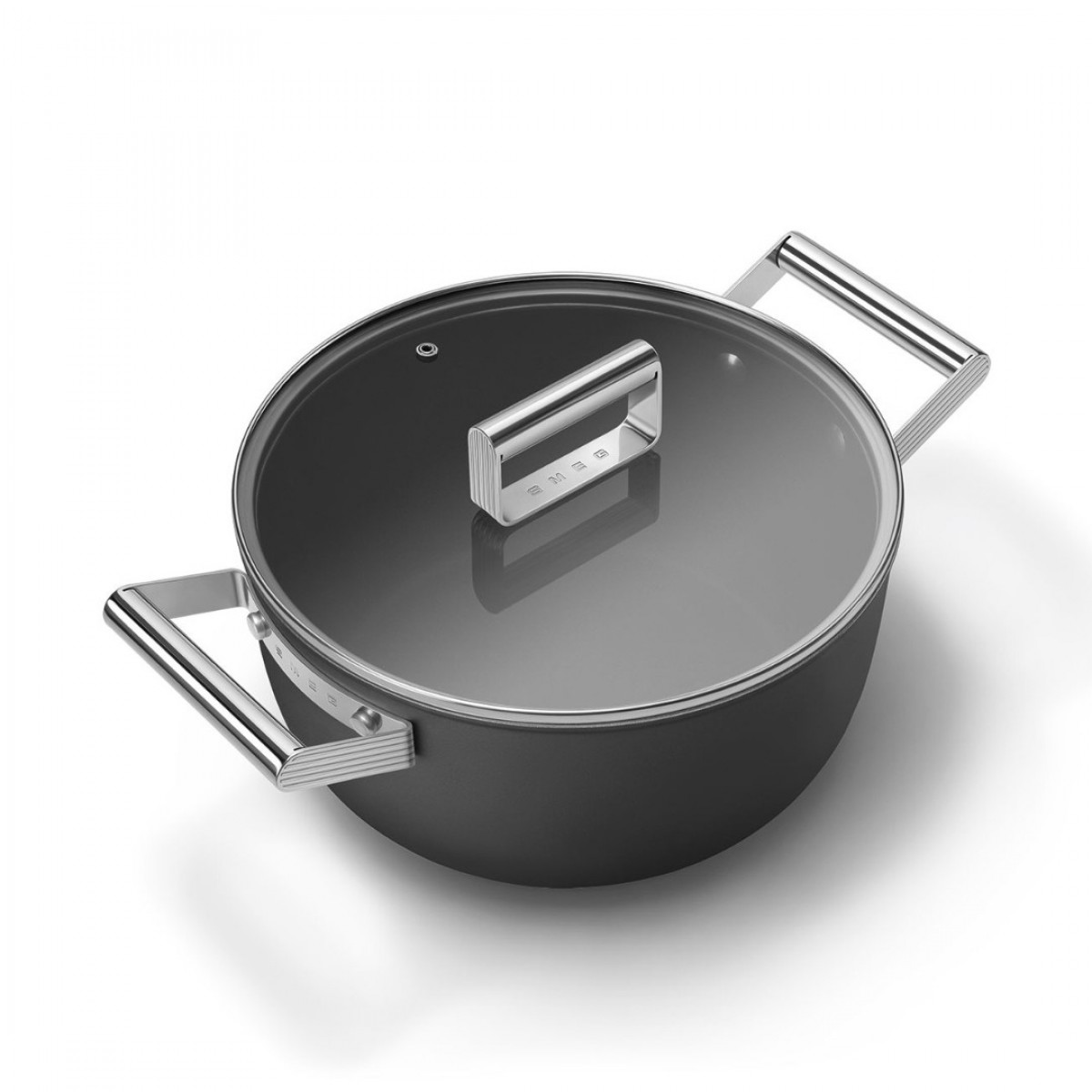 Smeg Csf2412Blm Šerpa Sa Staklenim Poklopcem, 24Cm